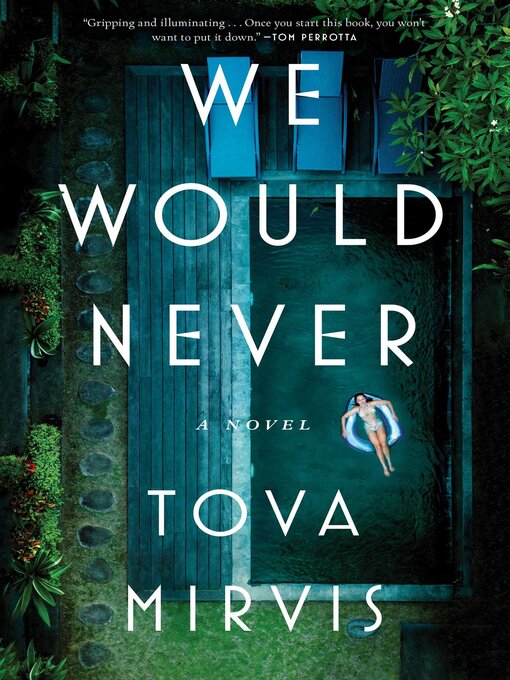 Title details for We Would Never by Tova Mirvis - Wait list